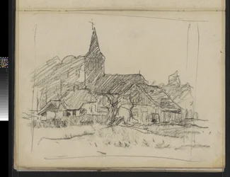 View of Diepenheim with the Johanneskerk